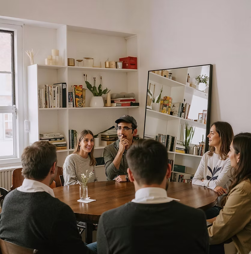 Business consulting discussion